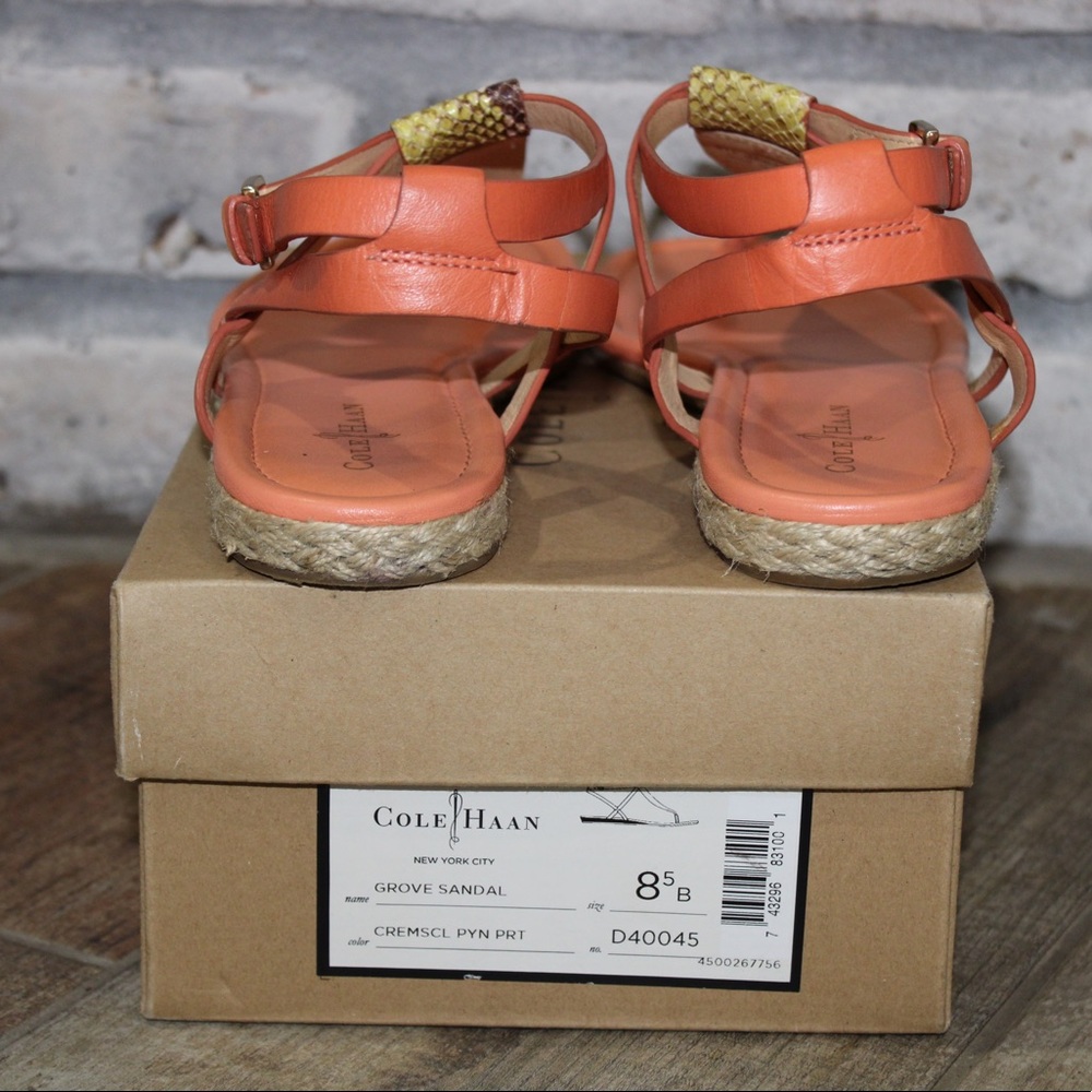 Cole Haan Python Grove Sandal - Picture 5 of 6